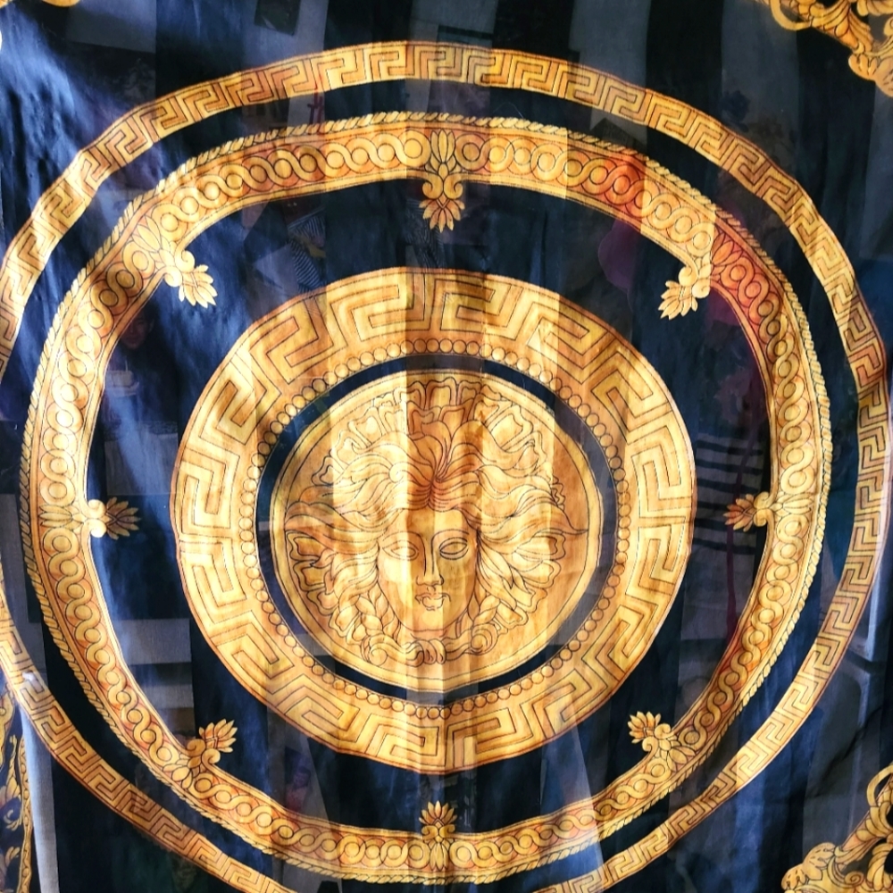 Versace Barocco scarf        from the 70s